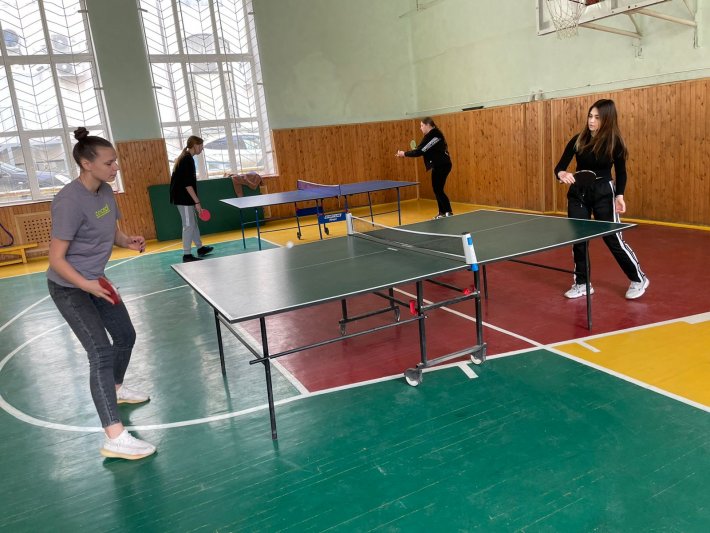 Первенство АМТТ по настольному теннису среди девушек